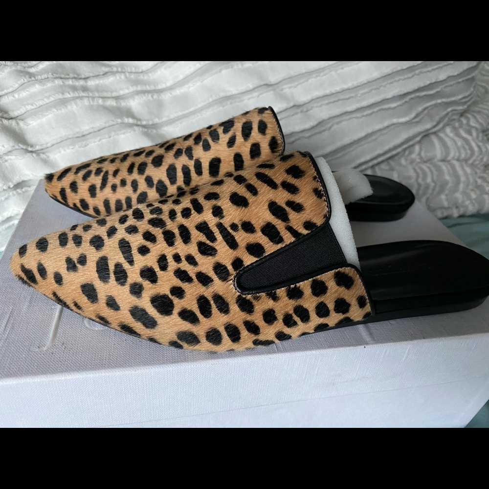 Jenni kayne pony hair mule flats